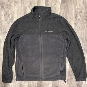 Columbia Men's Dark Gray Full-Zip Jacket